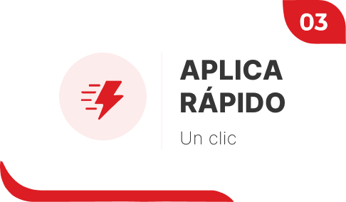 Aplica rápido - Un clic